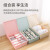 Underwear storage box household bra underwear socks storage box plastic cover multifunctional storage three piece set pink bra box + Beige underwear box + Green sock box