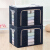 Shengnishang 88l extra large 2-piece Oxford cloth double-sided visible storage box