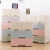 Extra largethickdrawer type storage cabinet plastic baby wardrobe children's toy packing case clothes storage cabinet multi-layer simple bedside cabinet 60 face width increase thick five layers