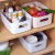 Houya haoya storage box storage basket storage box makeupstorage BASKET Kitchen sorting box dormitory storage artifact 2pcs