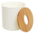 Citylong h-8884 bamboo cover simple roll paper tissue box