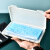 Powerless mask storage box dust mask box children special student portable mask storage clip transparent single pack