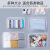 Jekoplastic desktop small transparent storage box2.5l 3 pcs baby household makeupchildren toys LEGO storage box Snack packing box medicine box storage box swb-506