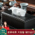 Shengni Shangpin European style lamb skin pattern tissue box drawer Restaurant Hotel paper drawer living room napkin box black