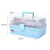 Jekolarge multifunctional storage boxlastic medicine box family medicine box first aid kit medicine storage box cosmetic box medical box home medicine box blue large