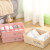 Underwear storage box household bra underwear socks storage box plastic cover multifunctional storage three piece set pink bra box + Beige underwear box + Green sock box