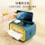 Creative tissue box household desktop drawer living room tea table remote control storage box office multi-functional magnetic napkin paper box dining table bedroom roll carton vitality orange magnetic suction cover