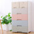 Extra largethickdrawer type storage cabinet plastic baby wardrobe children's toy packing case clothes storage cabinet multi-layer simple bedside cabinet 60 face width increase thick five layers