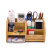 Glosen office supplies desk drawer storage cabinet remote control storage box pen holder storage seat wood grain