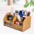 Glosen office supplies desk drawer storage cabinet remote control storage box pen holder storage seat wood grain