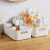 Storage box desktop plastic makeup storage box Toilet Bathroom Storage Basket sorting box large 3 Pack