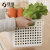 Jiabai largestorage basket office desktop arrangement storage box file bag plastic storage basket kitchen fruit and vegetable toilet bathroom wash up basket