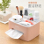 Ecoco tissue box living room table top drawer tea table storage box paper drawer office desk multifunctional roll carton napkin carton Nordic powder