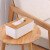 European style multi purpose tissue box living room drawer household napkin storage box high extended large fine grinding bamboo cover