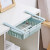 Time house refrigerator storage box retractable Food Storage Basket Tray drawer type bottom drainage basket arrangement frame blue green