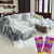 Sofa dust cover cloth furniture bed dust cover multifunctional living room tea table dust cloth transparent (274 * 366 cm)