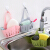 Jabisch kitchen and bathroom faucet sponge drain rack adjustable snap on sink storage hanging basket drain basket