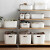 Lazy corner desktop arrangement storage basket portable plastic bathroom wash kitchen snack storage basket white narrow