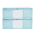 BaiCaoYuan storage bag clothes quilt sub finishing bag extra large 2 pcs light blue thick bedding moving packing bag