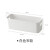 Lazy corner desktop arrangement storage basket portable plastic bathroom wash kitchen snack storage basket white narrow