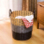 Jinghuisi Chuang [large capacity foldable] imitation rattan woven dirty clothes basket Brown extra large dirty clothes storage basket storage basket jh0676