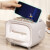 Creative tissue box household desktop drawer living room tea table remote control storage box office multi-functional magnetic napkin carton dining table bedroom roll paper box retro yellow magnetic suction cover