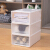 Qianyu 13L largedrawer storage box, single wardrobe, sorting box, storage boxlasticbabytransparent storage cabinet