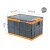 Citylong 68l plus large foldable storage boxhickeco friendly plastic storage box household car packing case orange