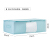 BaiCaoYuan storage bag clothes quilt sub finishing bag extra large 2 pcs light blue thick bedding moving packing bag