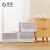 Jiabai largestorage box plastic space closet drawer type storage box clothes sorting box clothes storage box storage cabinet cabinet 32L white