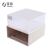 Jiabai plastic storage box clothes drawer type clothes sorting box dormitory wardrobe storage box storage box extra large45l