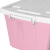 Kiyoshi 105 Lextra large pink plastic storage box eco friendly storage box