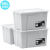 Kiyoshi 56L gray three pack extra large plastic storage box eco friendly storage box