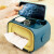 Creative tissue box household desktop drawer living room tea table remote control storage box office multi-functional magnetic napkin carton dining table bedroom roll paper box retro yellow magnetic suction cover