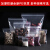 Craig transparent self sealing bag thick waterproof food PES transparent self sealing bag storage bag packaging bag fresh keeping bag compact bag 4 * 6 * 8 silk / 100 pack size 0