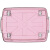 Kiyoshi 105 Lextra large pink plastic storage box eco friendly storage box