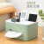 Ecoco tissue box living room table top drawer tea table storage box paper drawer office desk multifunctional roll carton napkin carton Nordic grey