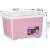 Kiyoshi 105 Lextra large pink plastic storage box eco friendly storage box