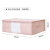 BaiCaoYuan storage bag clothes quilt bag extra large 2 pieces coral powder thick bedding moving bag