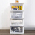 Yaya transparent plastic drawer storage cabinet children storage cabinet