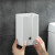 Japanese upside down kitchen tissue box household non perforated wall mounted tissue rack bathroom toilet toilet paper drawer toilet white (19 * 13.2 * 8.2cm)