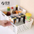 Jiabai largestorage basket office desktop arrangement storage box file bag plastic storage basket kitchen fruit and vegetable toilet bathroom wash up basket