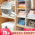 Bright flower wardrobe storage box layered partition shelf drawer type storage cabinet simple clothes storage box wardrobe underwear storage basket box sorting box bedroom dormitory artifact storage [1 pack] can be pulled up by 44 * 34 * 25cm