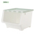 Children's snacks toys storage boxlast covered transparent folding case Mint Green Large