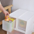 Jiabai plastic drawer type storage box free combination storage cabinet storage cabinet clothes sorting box living room baby wardrobe clothes toy storage box (small)