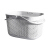 Qianyu student dormitory artifact portable Bath Basket picnic basket Bathroom Bath Bath Basket toilet storage basket