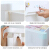 Jiabai drawer storage cabinet children's wardrobe baby toy storage box bedroom bedside cabinet storage cabinet five drawers with pulley