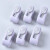 Quilt holder anti running buckle safety needle free bed sheet cover angle setter sheet fixing clip antiskid device light pink [6 pack]