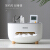 Ecoco tissue box living room tea table drawer household desktop remote control storage box napkin carton multifunctional office desk storage box Nordic gray