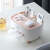 Ecoco tissue box living room tea table drawer household desktop remote control storage box napkin carton multifunctional office desk storage box Nordic gray